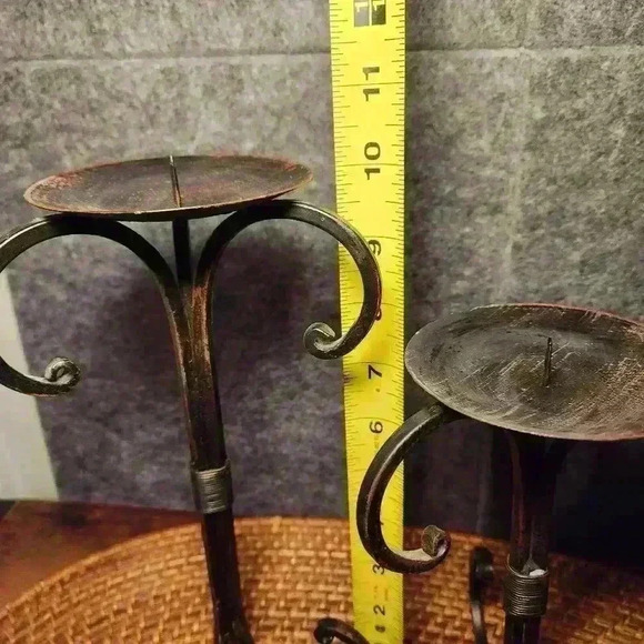 Stupendous Home Decor Metal Candle Stands Made In India - Picture 3 of 5